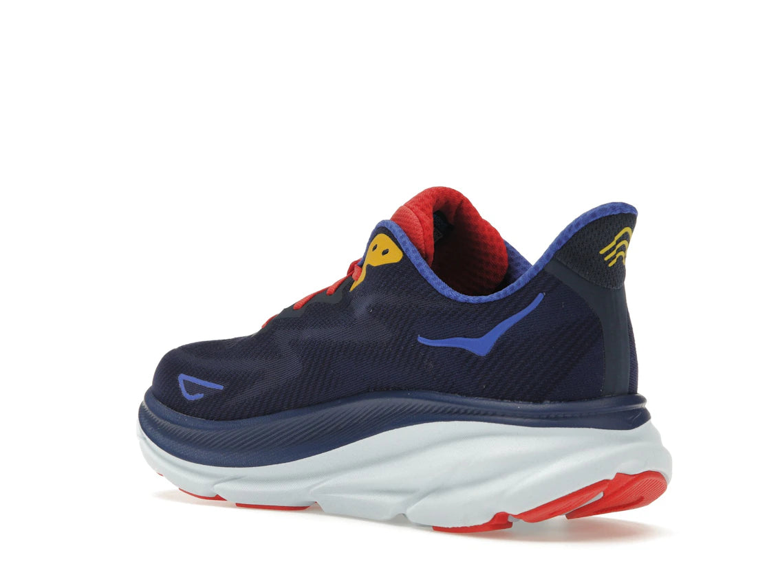 Hoka One One Clifton 9 Bellwether Blue - vue secondaire B