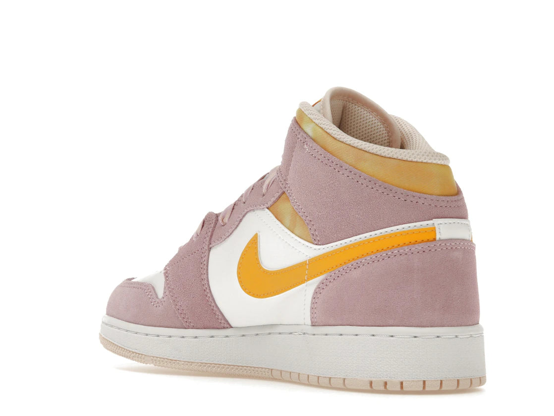 Jordan 1 Mid SE Arctic Pink (GS) - vue secondaire B