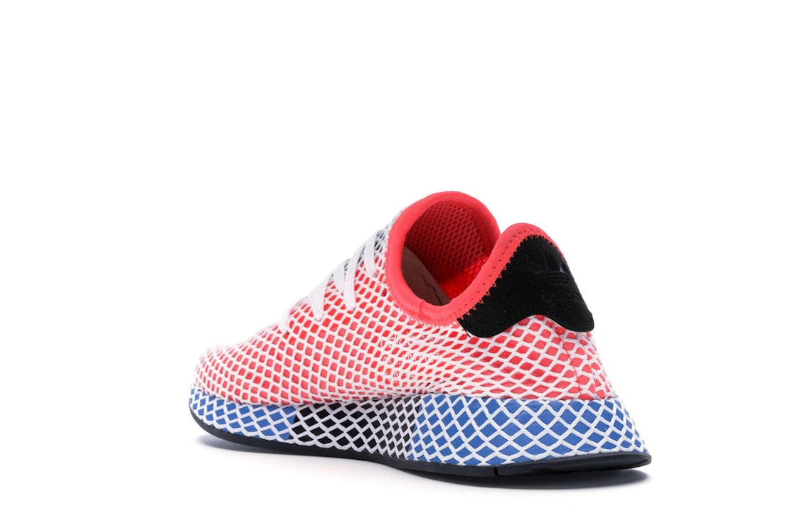 adidas Deerupt Solar Red Bluebird - vue secondaire B