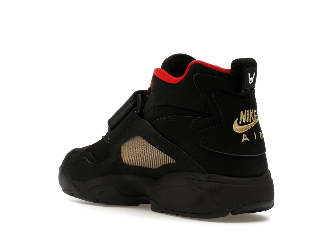 Nike Air Diamond Turf Proto '92 Black Fire Red - vue secondaire B