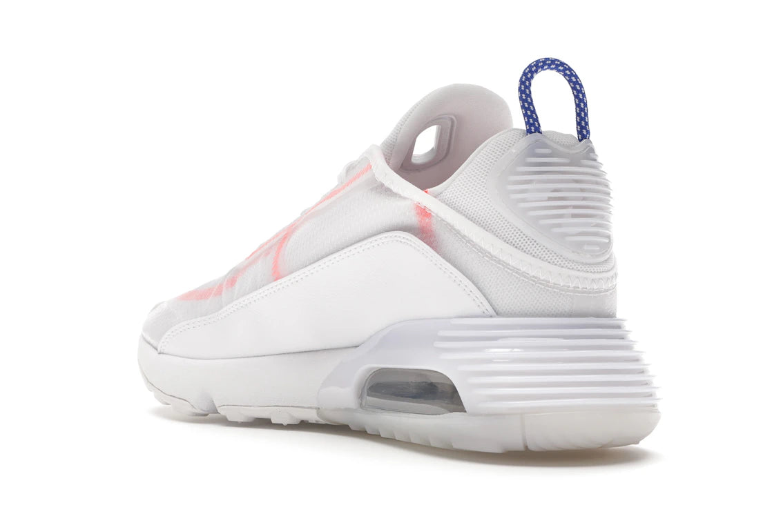 Nike Air Max 2090 White Flash Crimson Racer Blue (Women's) - vue secondaire B