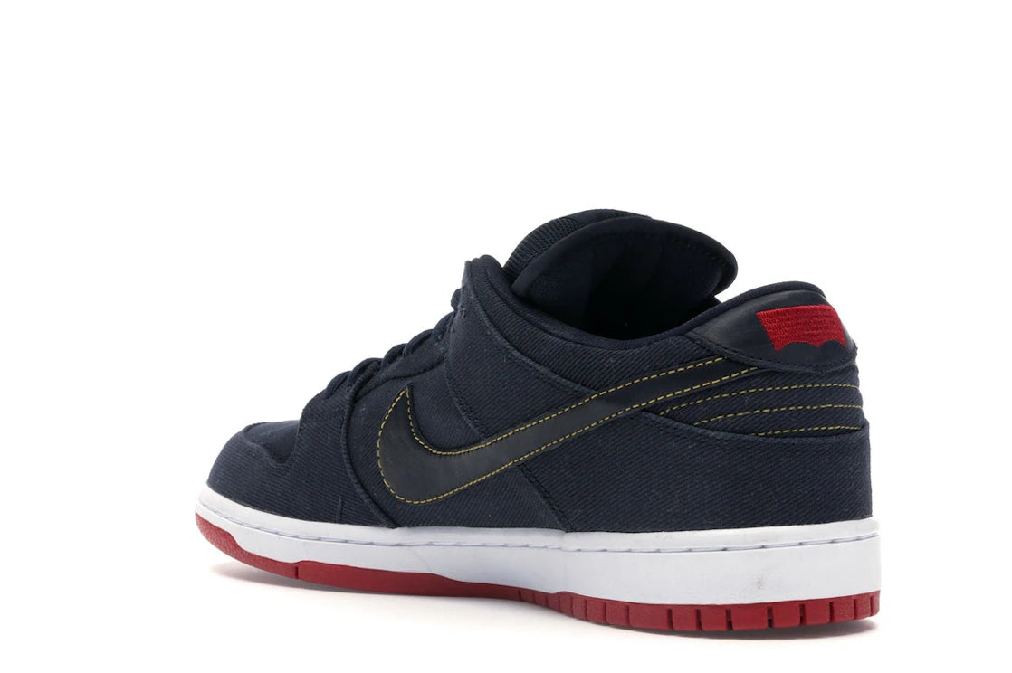 Nike SB Dunk Low Levis Blue Denim - vue secondaire B