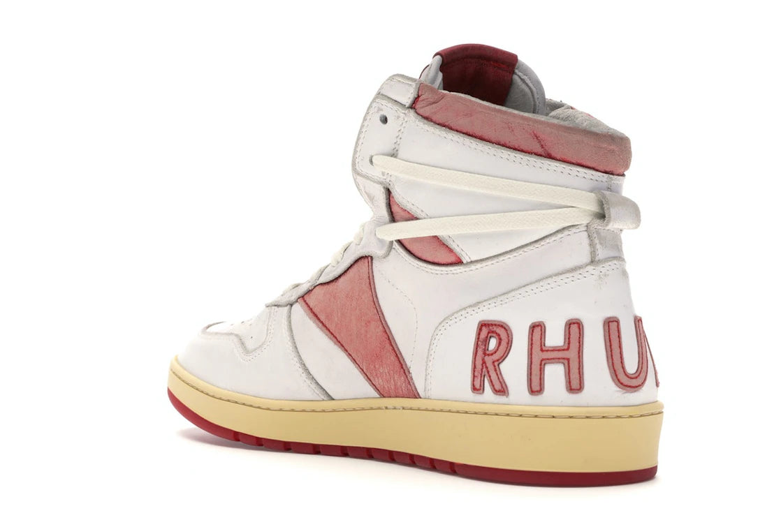 Rhude Rhecess Hi White Red - vue secondaire B