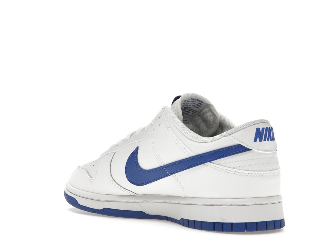Nike Dunk Low White Hyper Royal - vue secondaire B