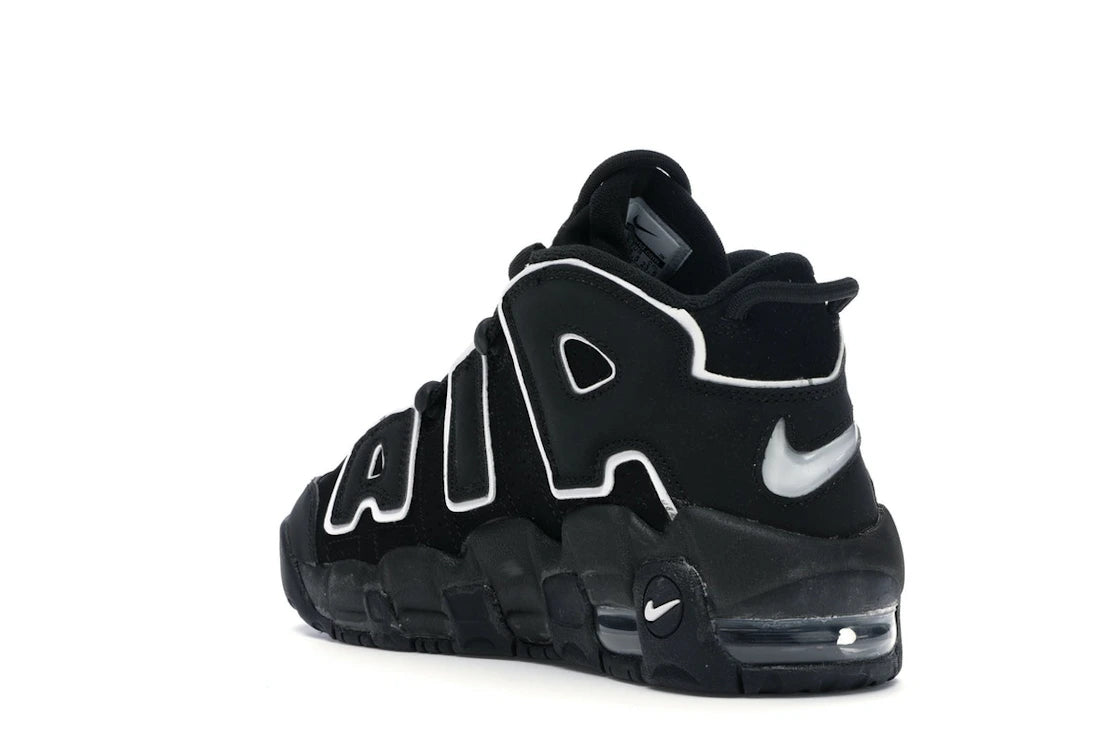 Nike Air More Uptempo Black White (GS) - vue secondaire B