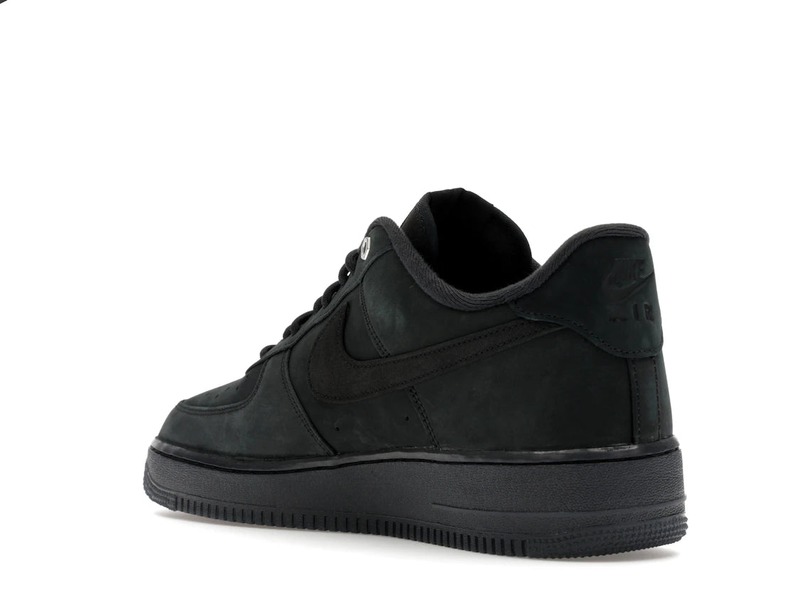Nike Air Force 1 Low '07 WB Triple Black Nubuck - vue secondaire B