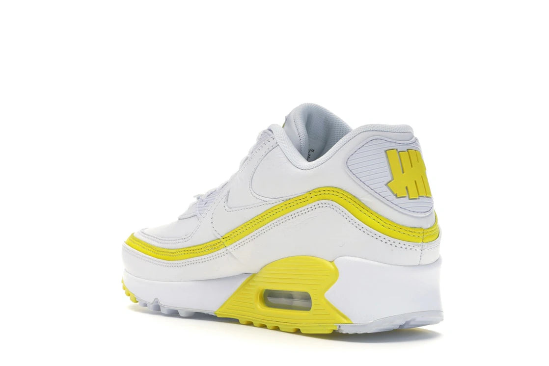 Nike Air Max 90 Undefeated White Optic Yellow - vue secondaire B