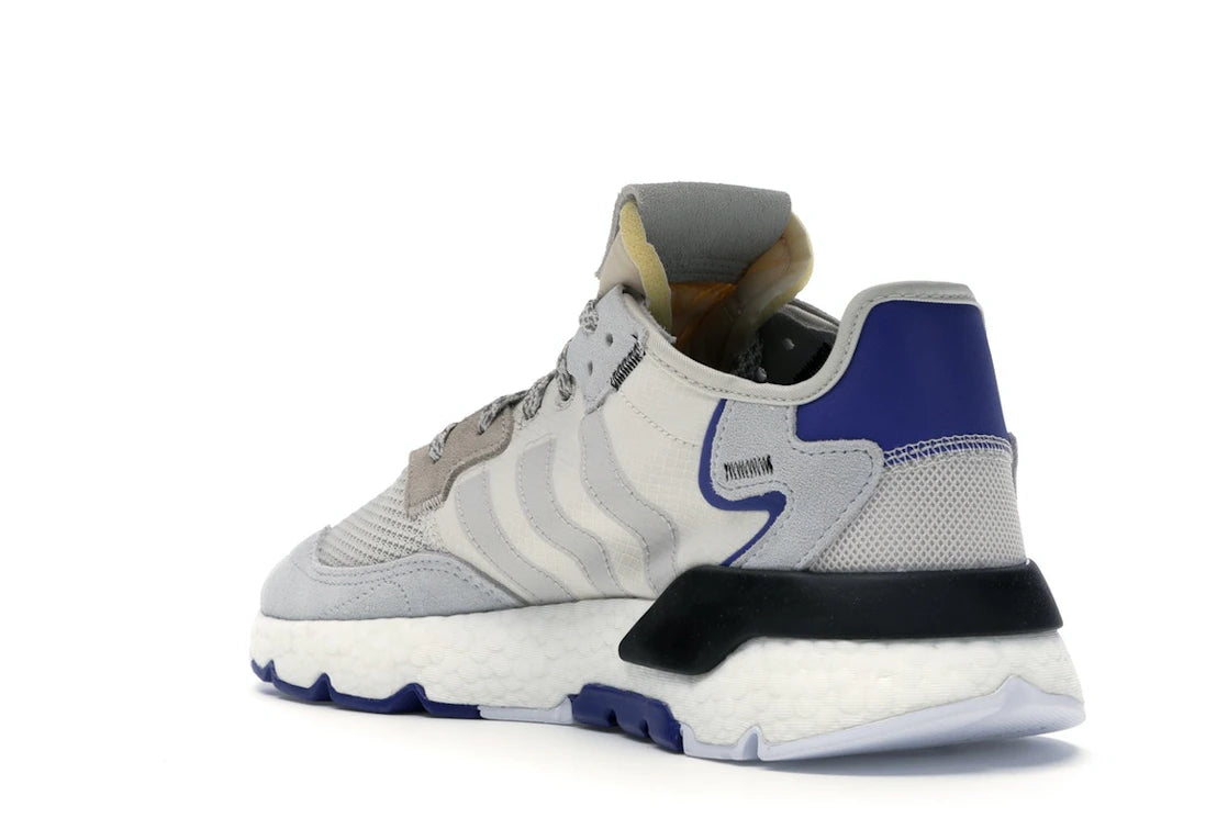 adidas Nite Jogger Grey One Active Blue - vue secondaire B