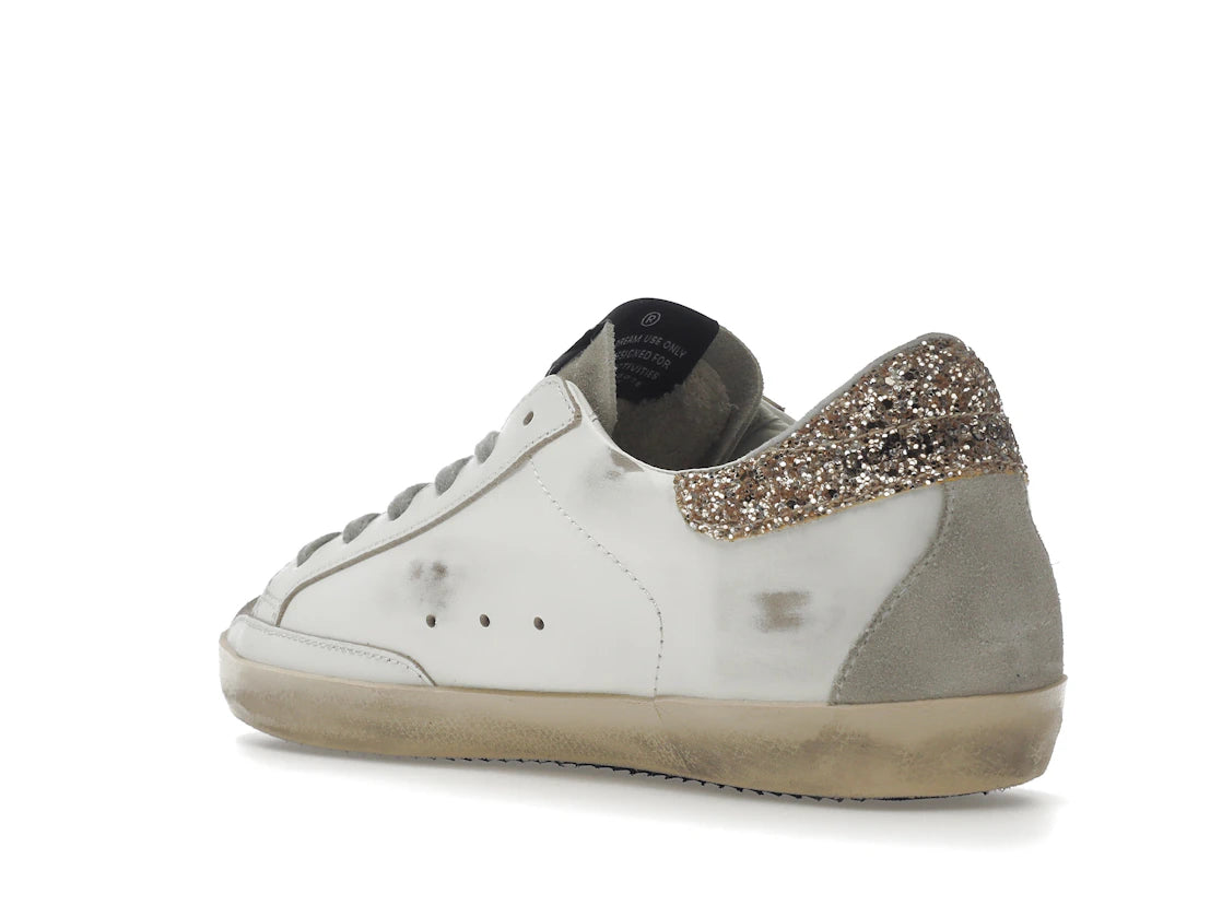 Golden Goose Super-Star White Red Glitter (Women's) - vue secondaire B