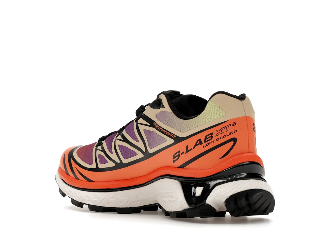 Salomon XT-6 Black Almond Dragon Fire - vue secondaire B