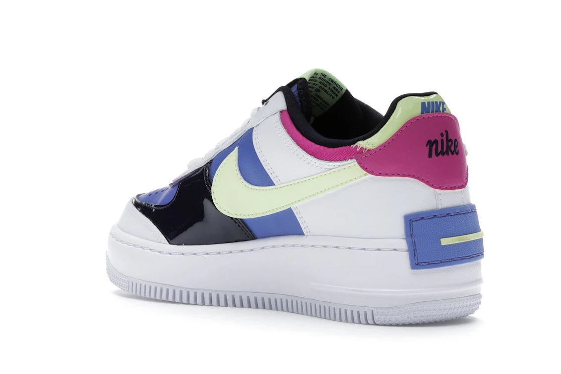 Nike Air Force 1 Low Shadow White Sapphire Barely Volt (Women's) - vue secondaire B