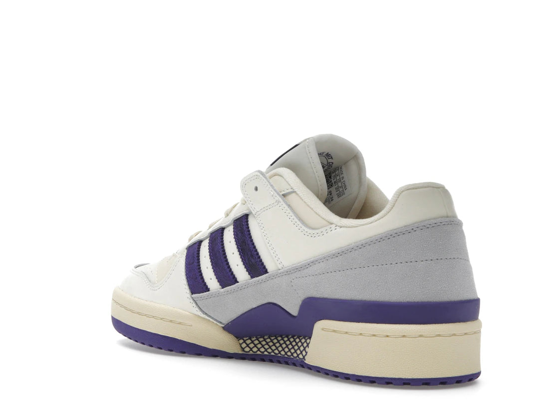 adidas Forum Low CL Cream White Collegiate Purple Warm Vanilla - vue secondaire B