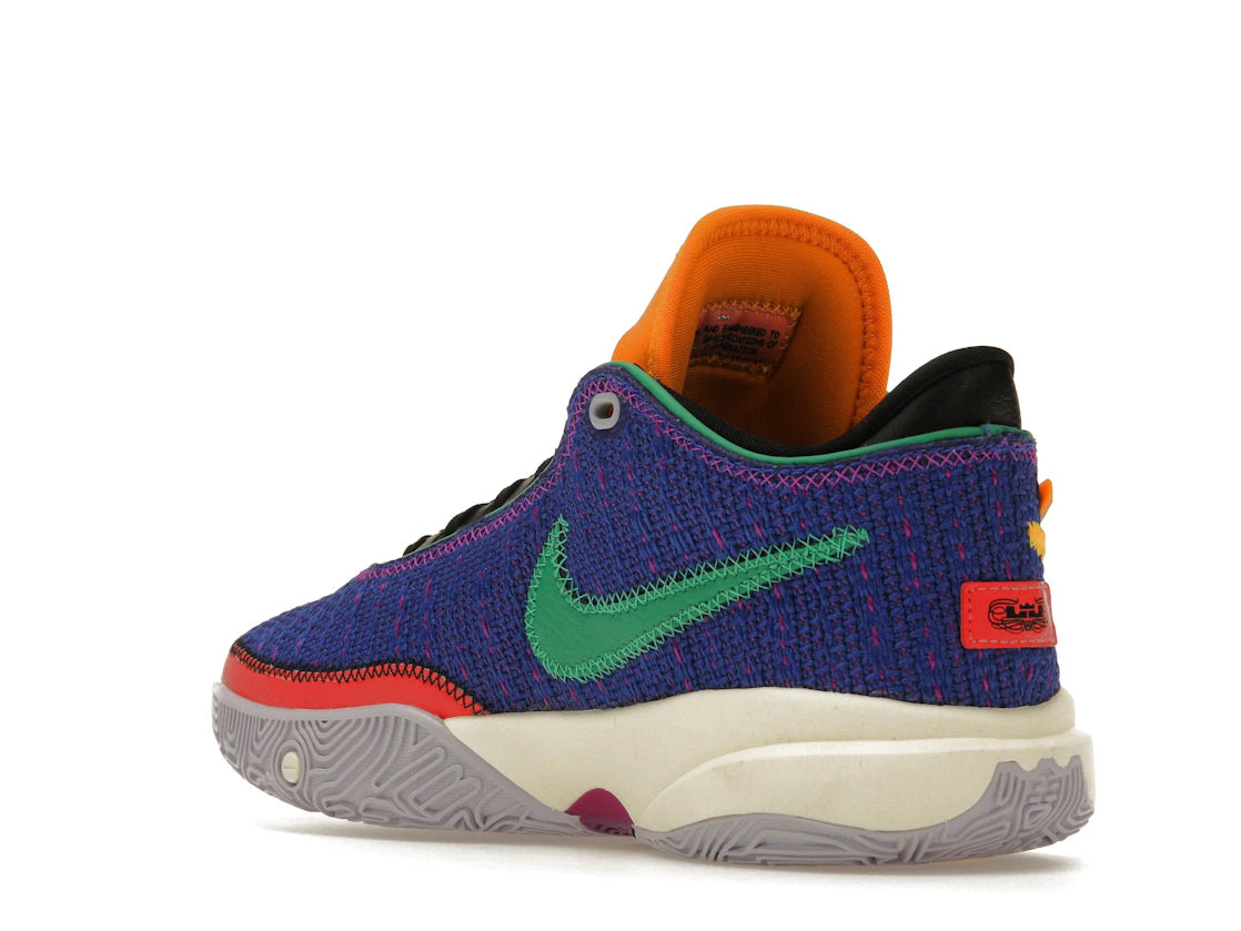Nike LeBron 20 Racer Blue (GS) - vue secondaire B