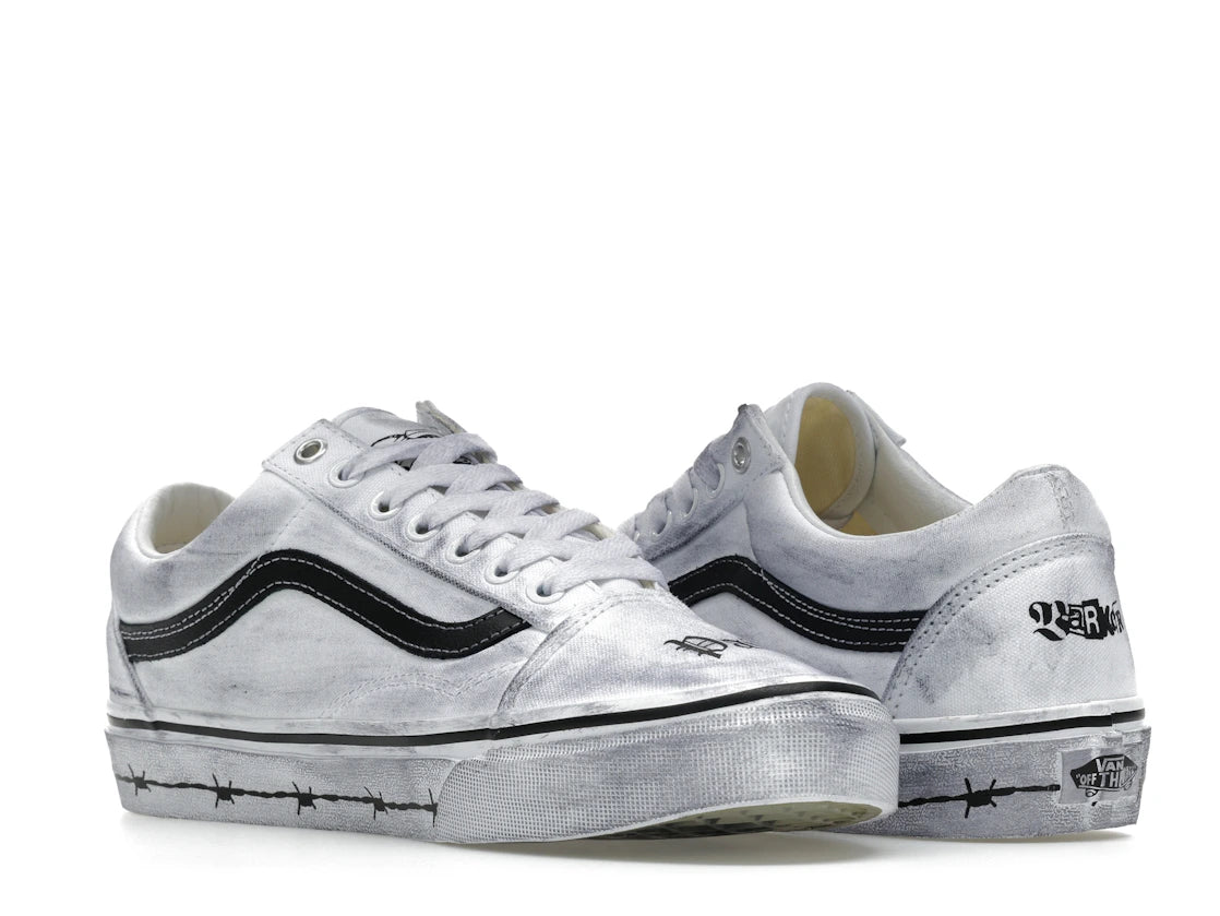 Vans Old Skool Travis Barker Dues Paid White - vue secondaire B