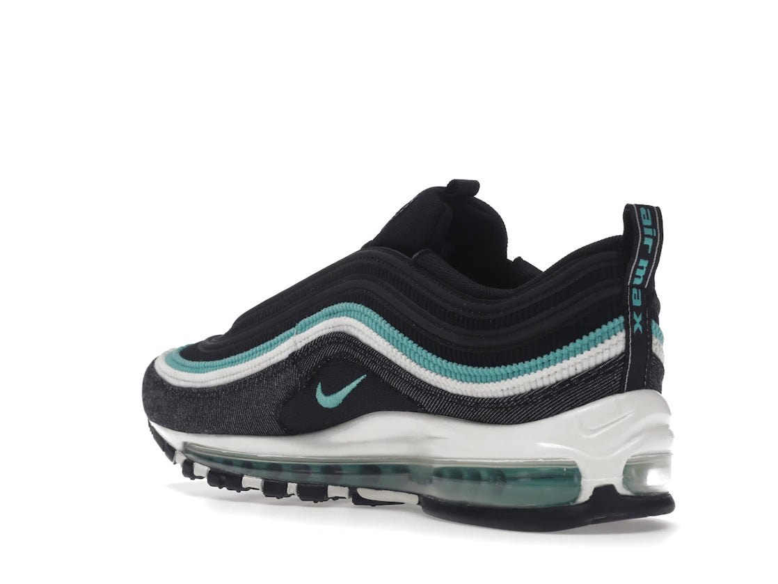 Nike Air Max 97 Black Sport Turquoise - vue secondaire B
