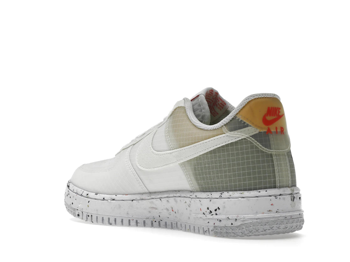Nike Air Force 1 Low Crater White Orange - vue secondaire B