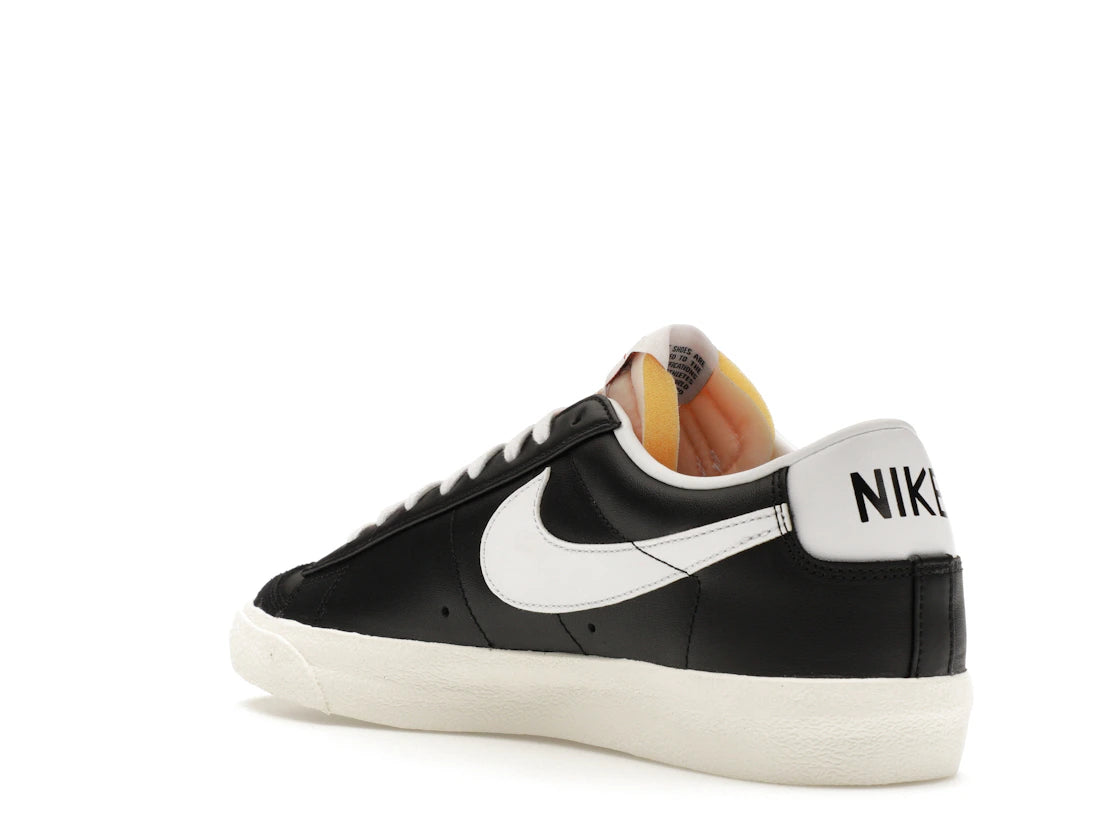 Nike Blazer Low 77 Black White - vue secondaire B