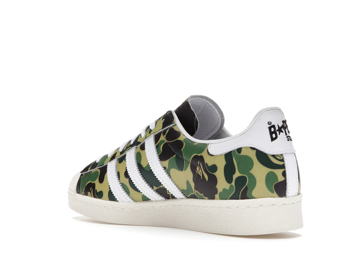 adidas Superstar Bape ABC Camo Green - vue secondaire B