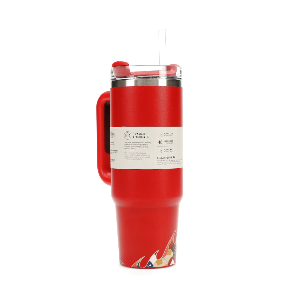 Stanley The Lunar New Year Limited Edition Flowstate Quencher 30oz Tumbler Red Dragon - vue secondaire B