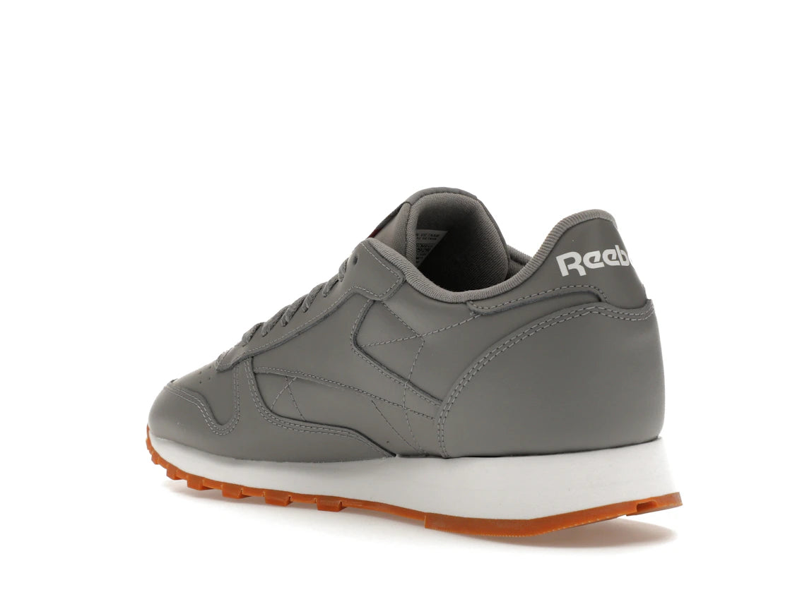 Reebok Classic Leather Pure Grey Gum - vue secondaire B