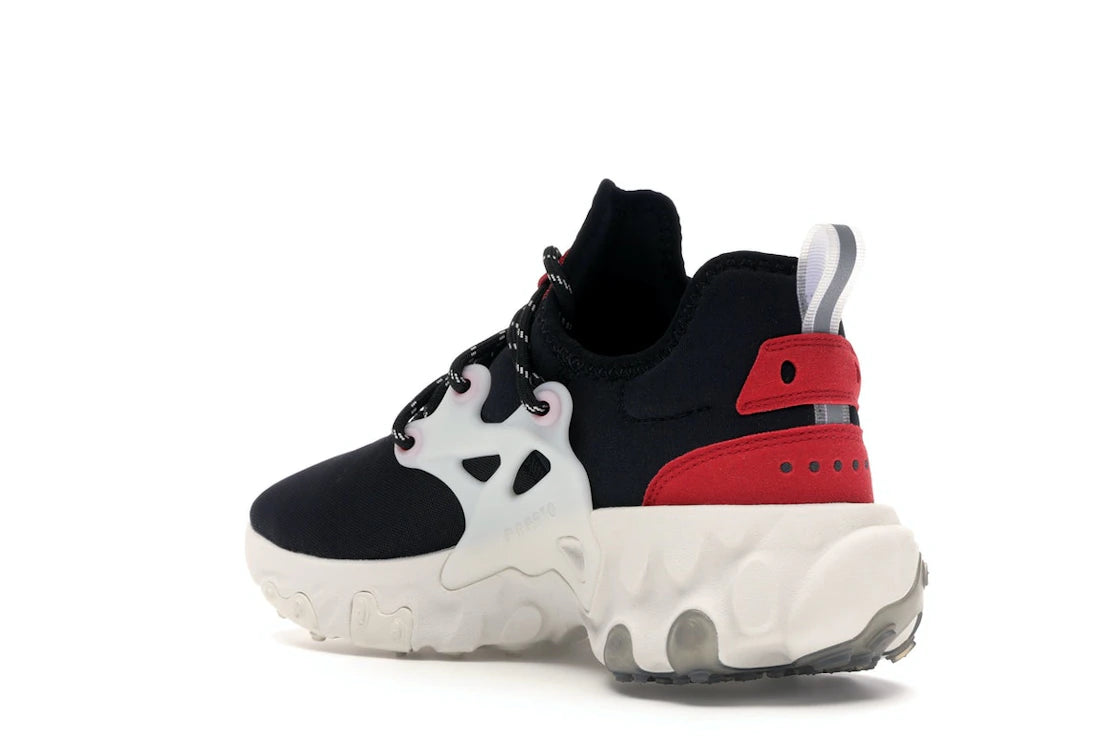 Nike React Presto Black Phantom Red - vue secondaire B