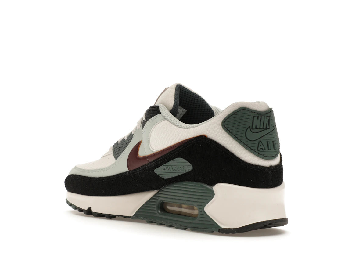 Nike Air Max 90 Burgundy Crush Vintage Green - vue secondaire B