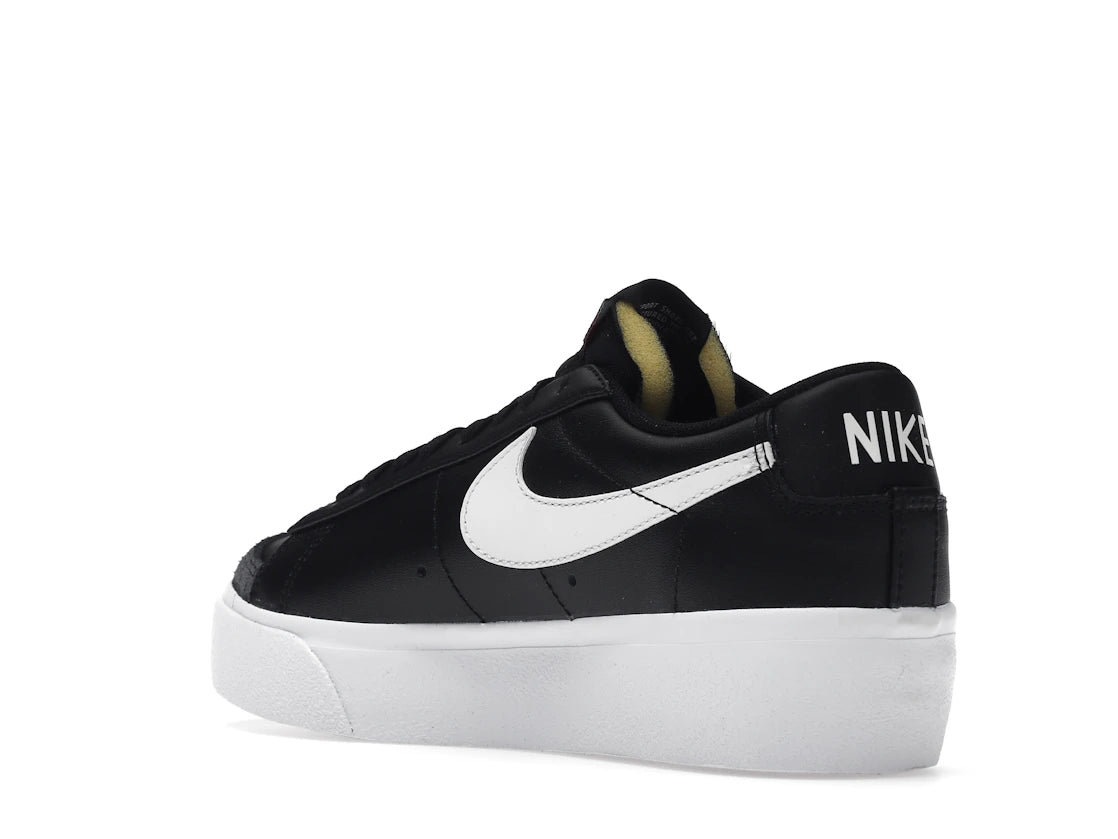 Nike Blazer Low Platform Black White (Women's) - vue secondaire B