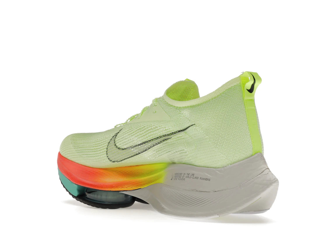 Nike Air Zoom Alphafly Next% Barely Volt Orange - vue secondaire B