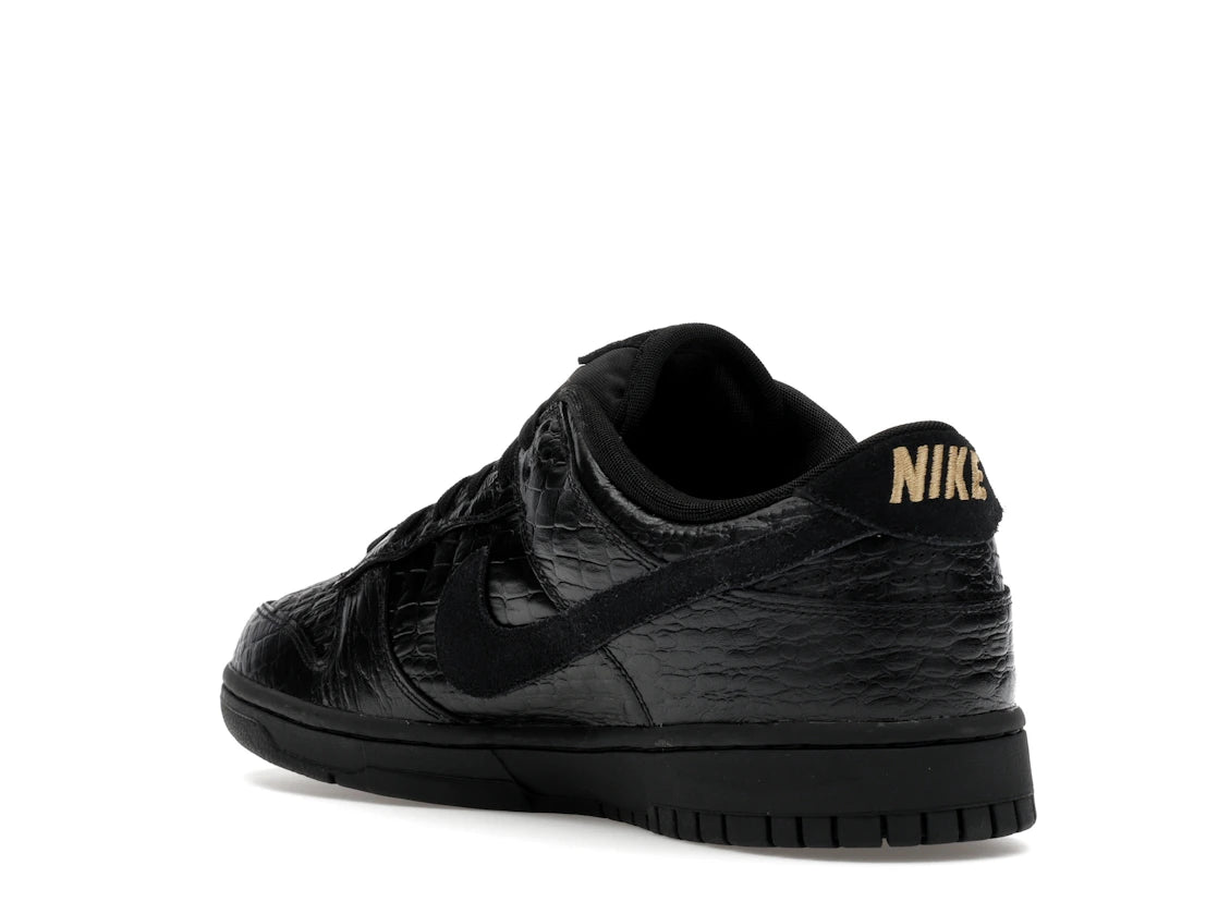 Nike Dunk Low Crocodile Black (Women's) - vue secondaire B