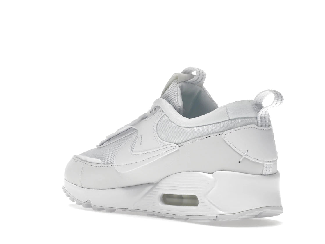 Nike Air Max 90 Futura Triple White (Women's) - vue secondaire B