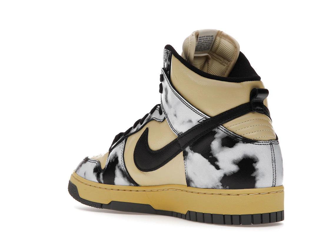 Nike Dunk High 1985 Black Acid Wash - vue secondaire B
