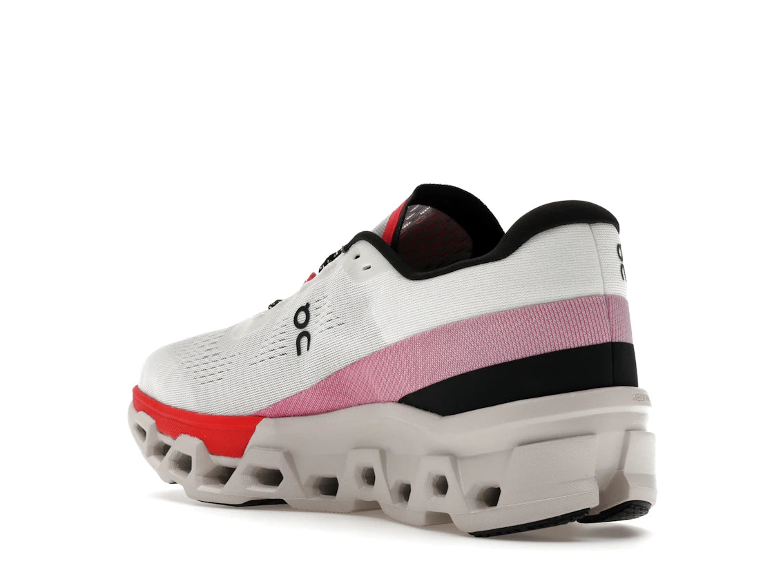 On Running Cloudmonster 2 Ivory Silver Red - vue secondaire B