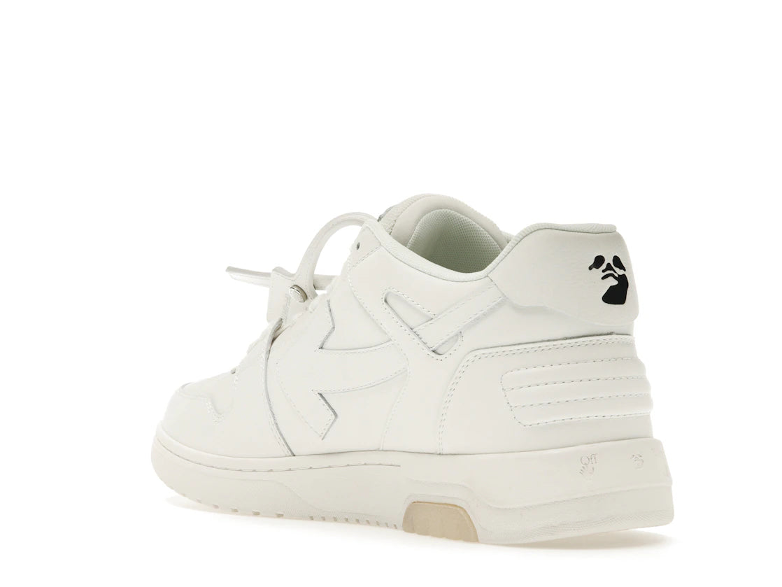 OFF-WHITE Out Of Office OOO Low Tops Triple White - vue secondaire B
