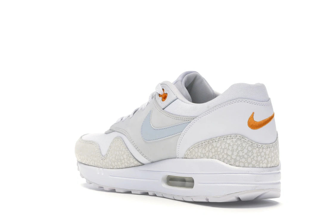 Nike Air Max 1 White Kumquat - vue secondaire B