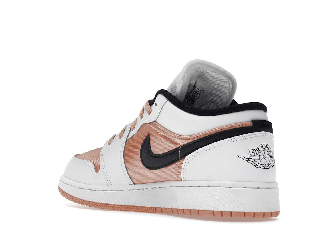 Jordan 1 Low White Light Madder Root (GS) - vue secondaire B