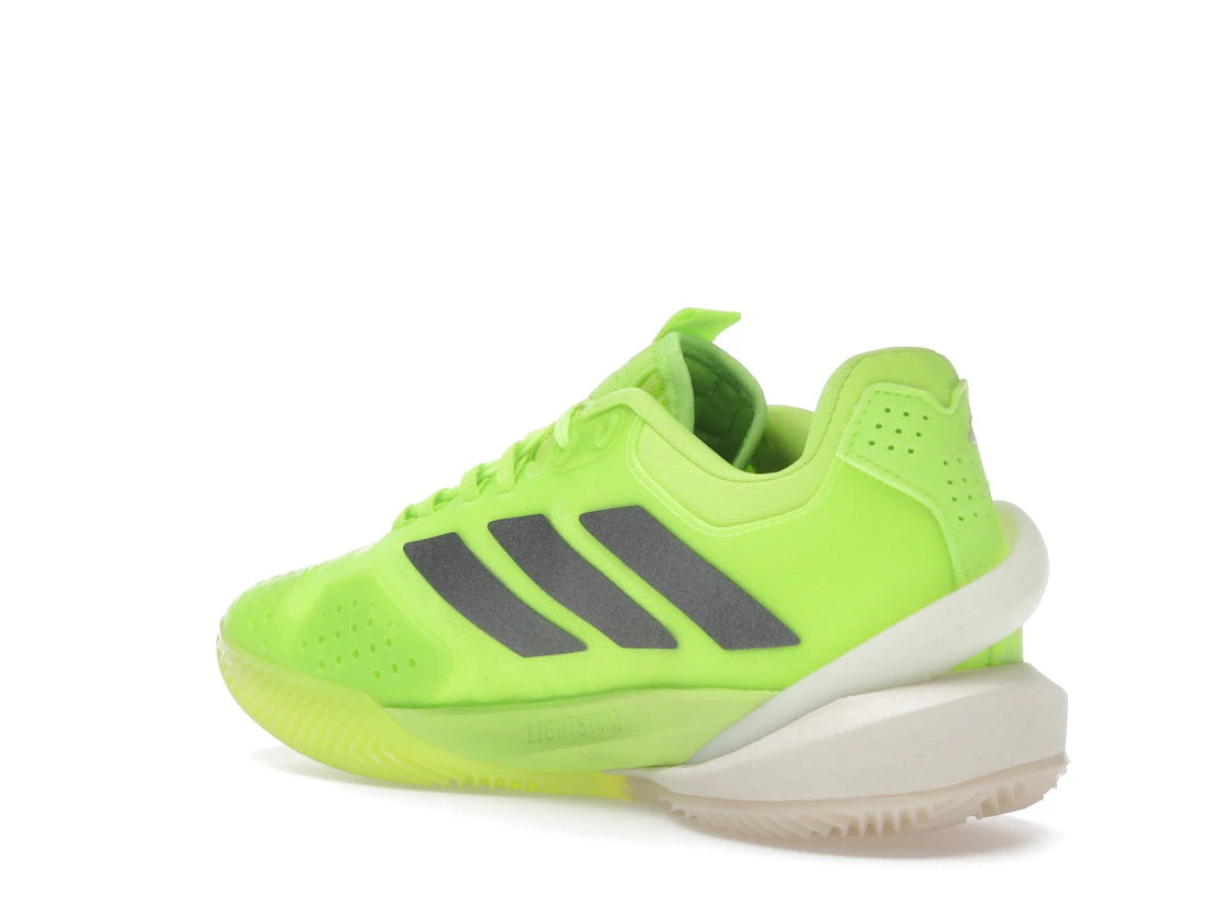 adidas Adizero Cybersonic Clay Lucid Lemon Iron Metallic Off White (Women's) - vue secondaire B