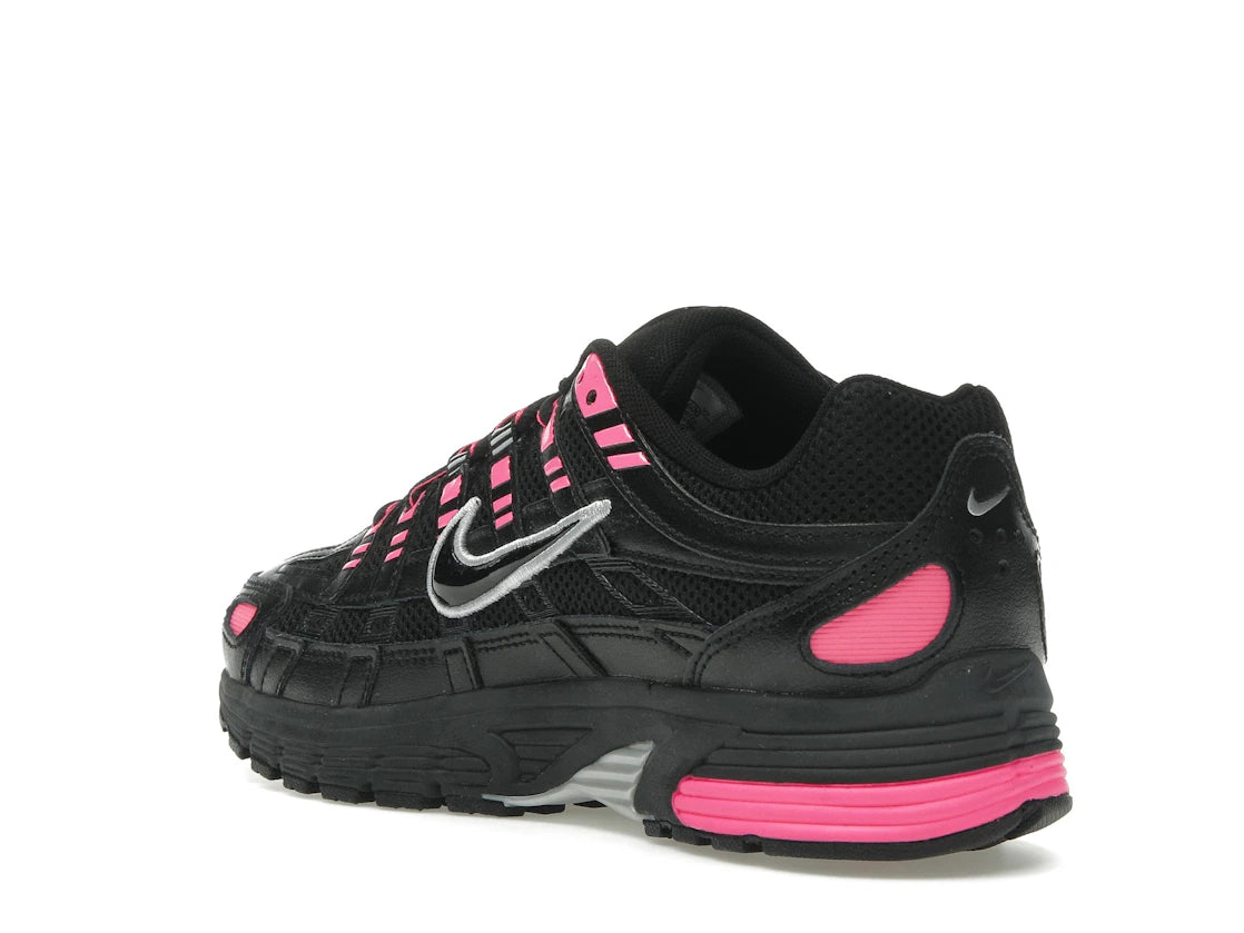 Nike P-6000 Pink Blast Metallic Silver Black - vue secondaire B