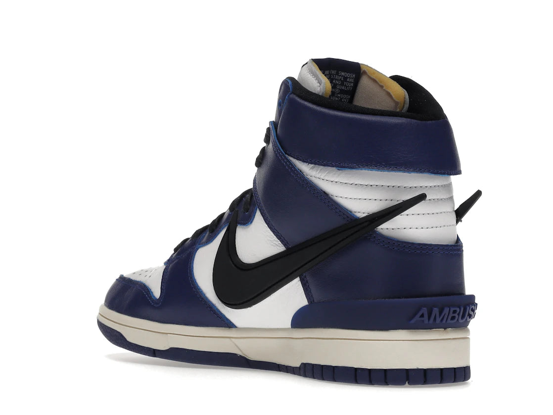 Nike Dunk High AMBUSH Deep Royal - vue secondaire B