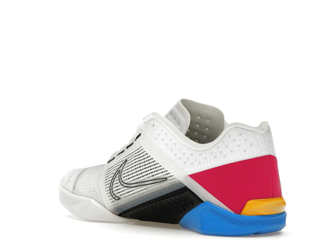 Nike Zoom Metcon Turbo 2 White Photo Blue Pink Prime - vue secondaire B