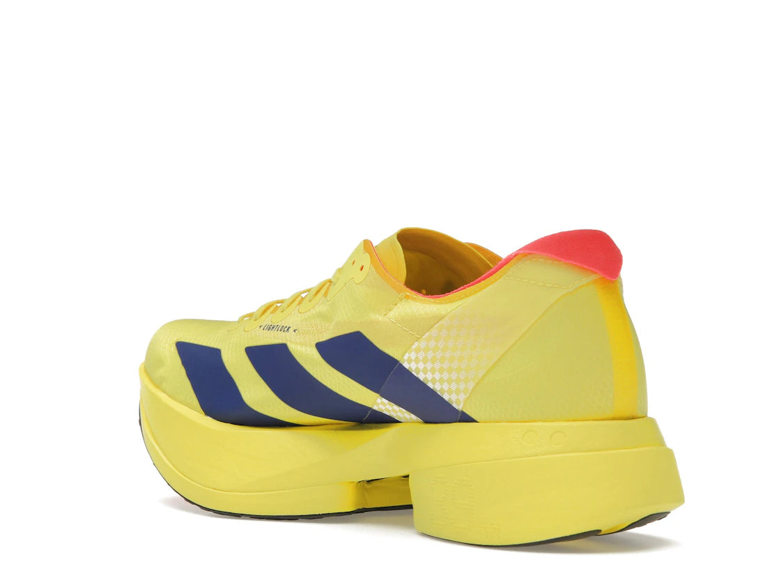 adidas Adizero Adios Pro 4 Yellow Navy - vue secondaire B
