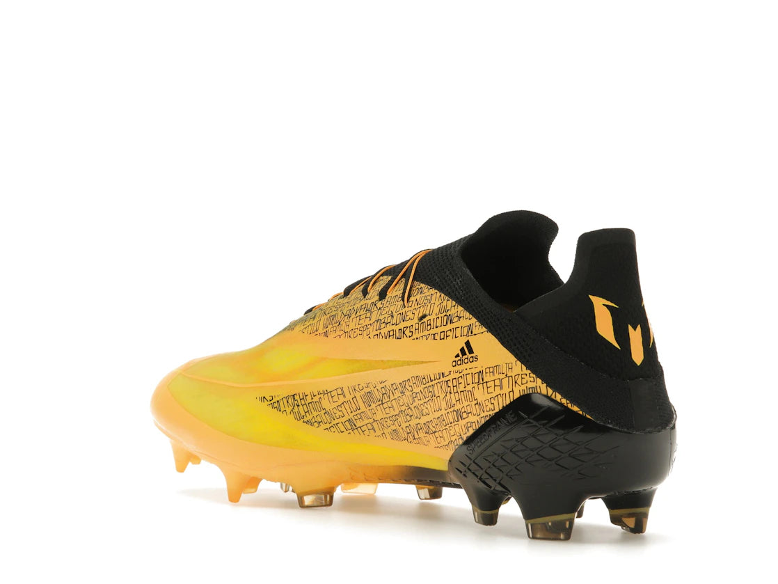 adidas X Speedflow Messi.1 FG Solar Gold Core Black - vue secondaire B