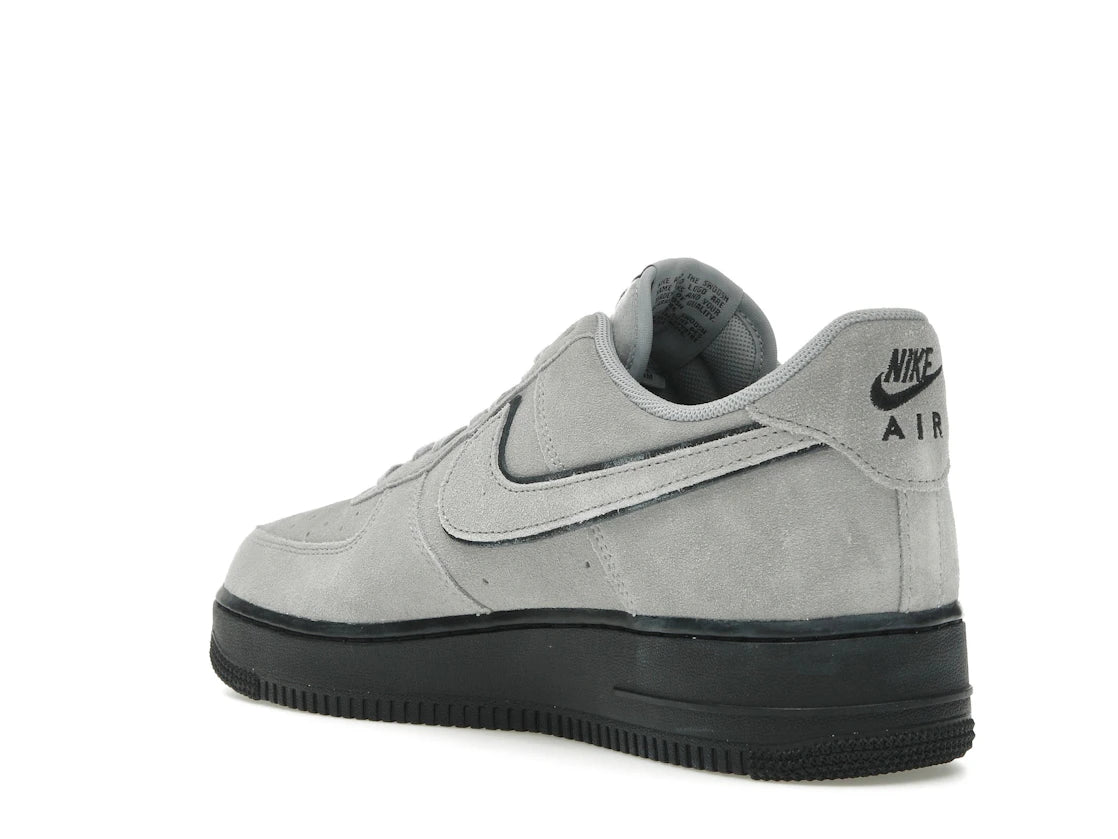 Nike Air Force 1 Low '07 LV8 Light Smoke Grey Suede Black - vue secondaire B