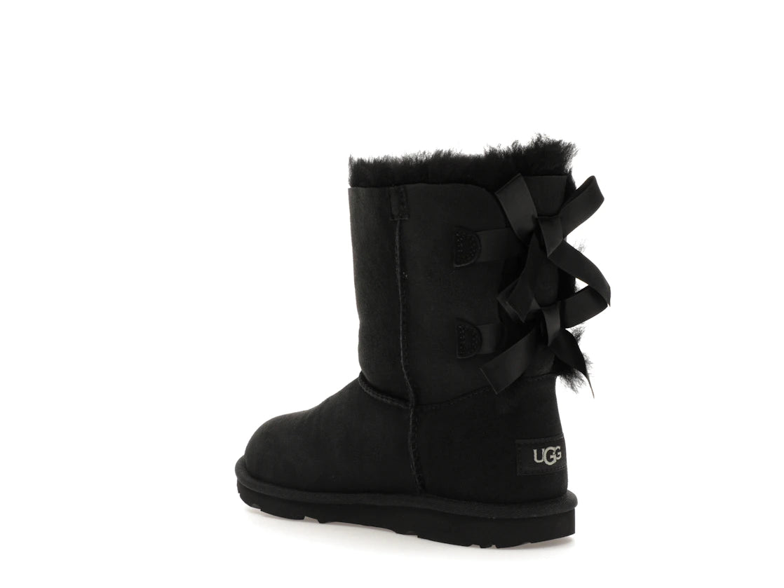 UGG Bailey Bow II Boot Black (Kids) - vue secondaire B