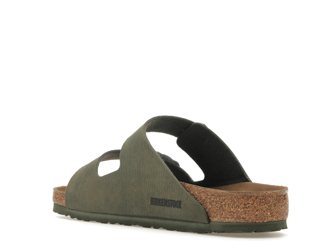 Birkenstock Arizona Vegan Microfiber Desert Dust Thyme - vue secondaire B