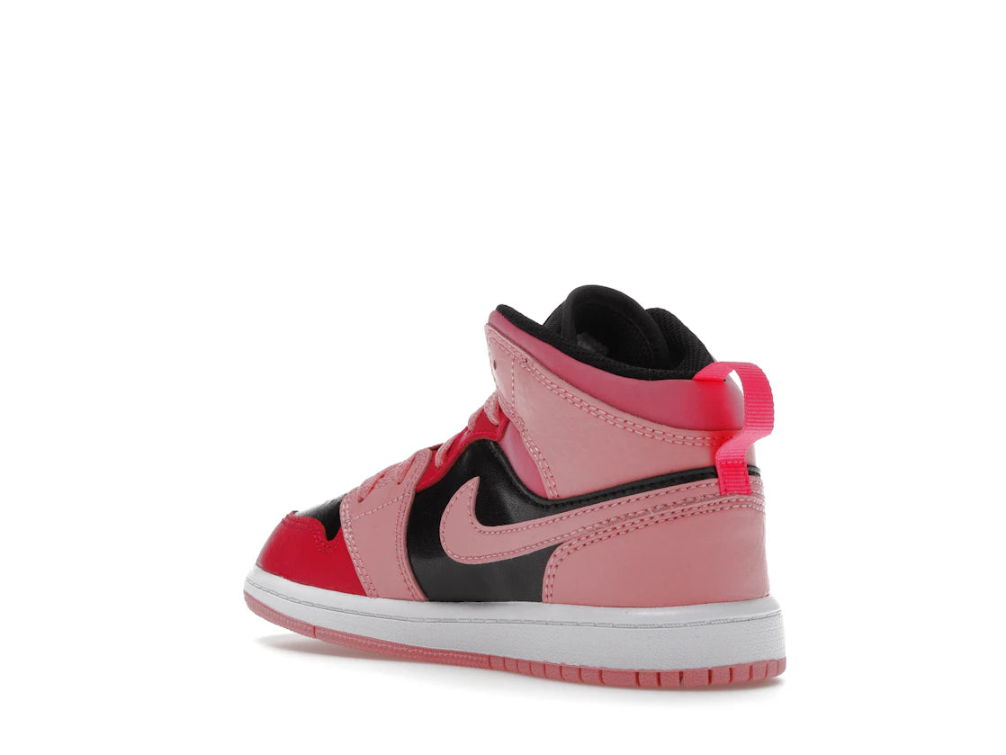 Jordan 1 Mid Coral Chalk (PS) - vue secondaire B