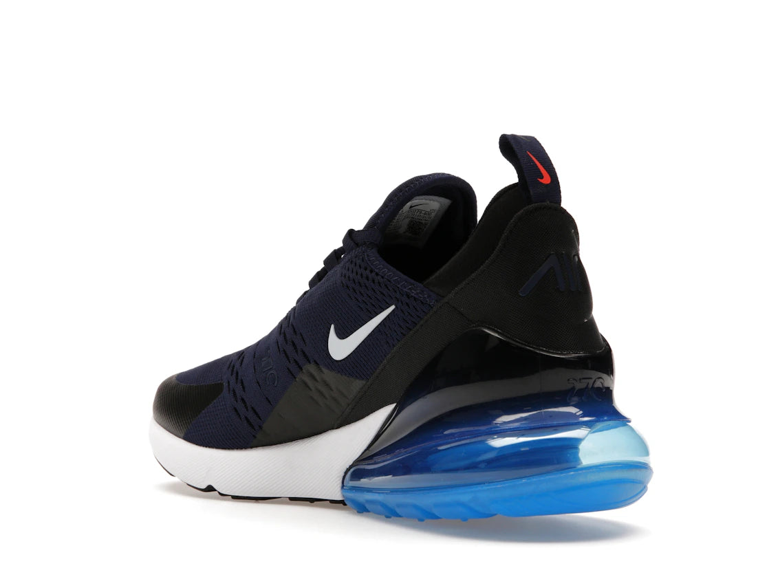 Nike Air Max 270 Midnight Navy Bright Crimson - vue secondaire B
