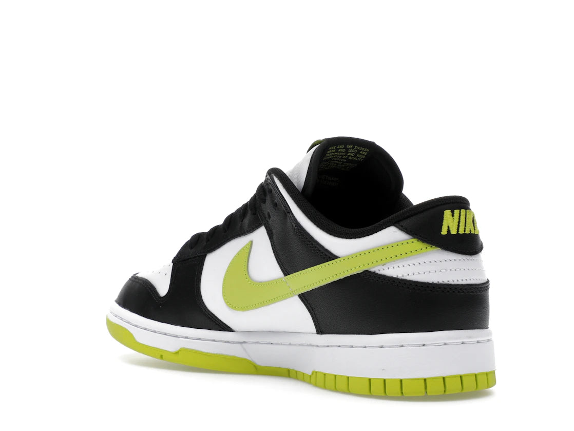 Nike Dunk Low Black Bright Cactus - vue secondaire B