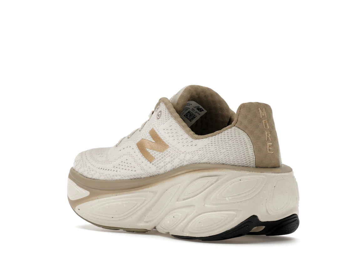 New Balance Fresh Foam X More v5 Linen Stoneware Gold Metallic (Women's) - vue secondaire B