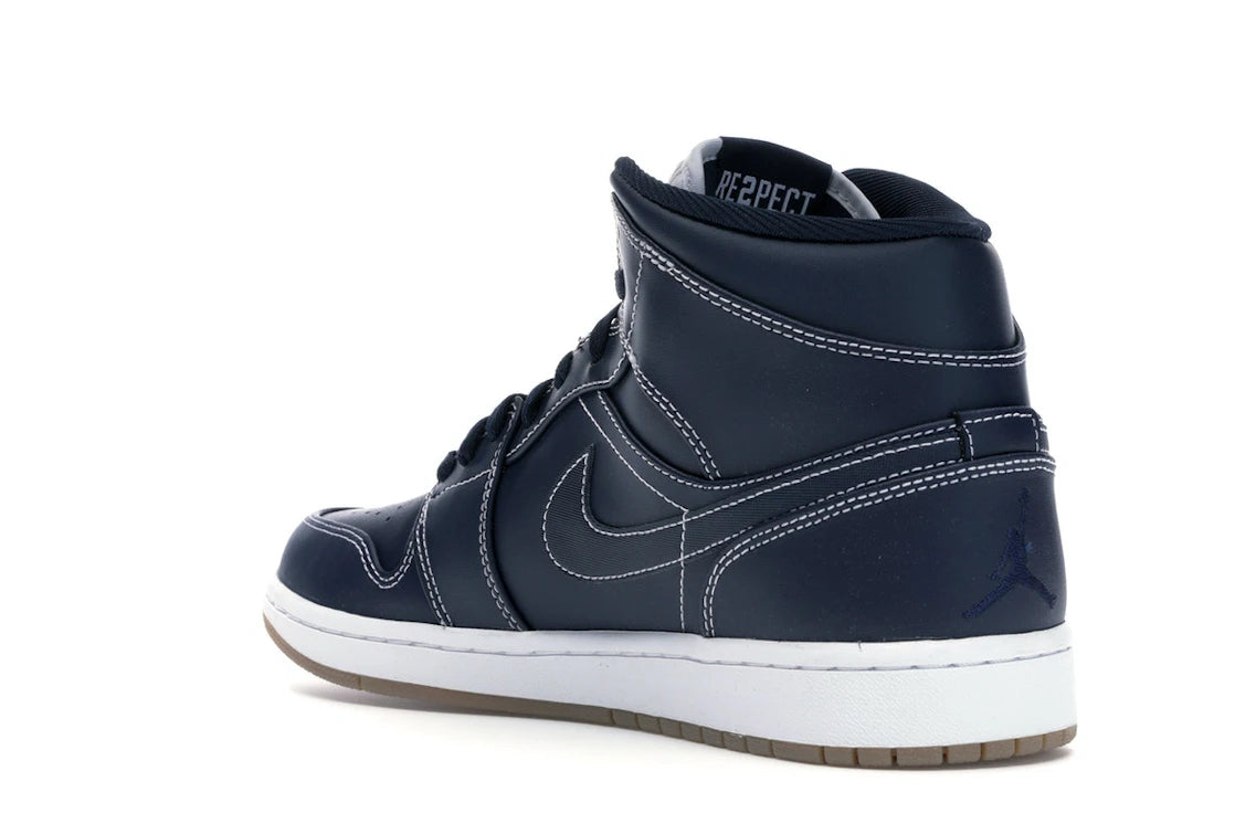 Jordan 1 Retro Mid Derek Jeter RE2PECT - vue secondaire B