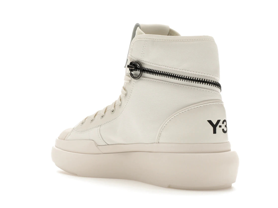 adidas Y-3 Ajatu Court High Core White Orbit Grey Cream White - vue secondaire B